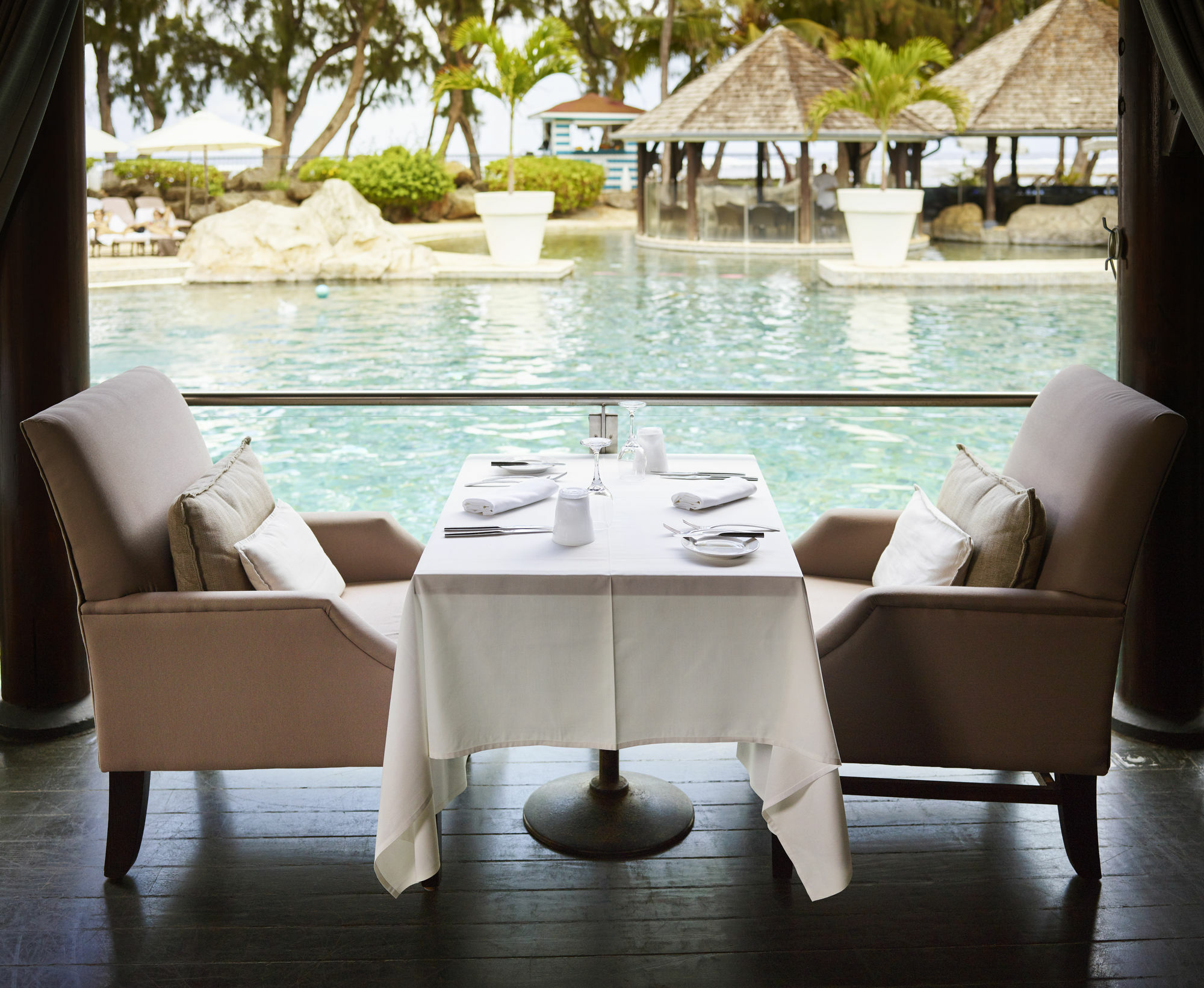 Lux* Saint Gilles Resort Luaran gambar The Beach Club